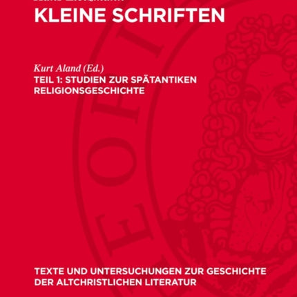 Studien Zur Spätantiken Religionsgeschichte