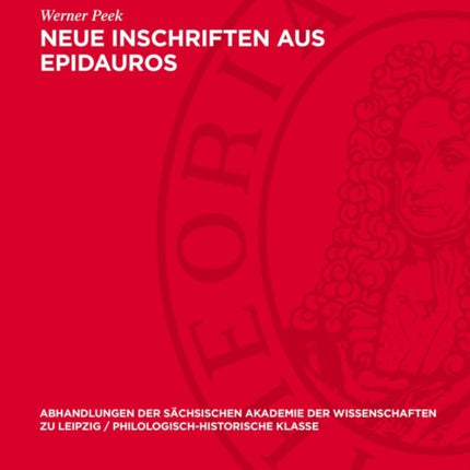 Neue Inschriften Aus Epidauros