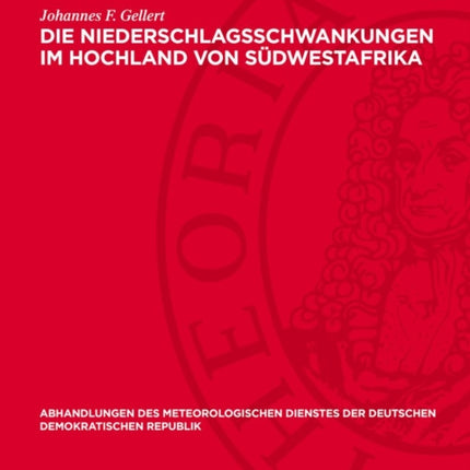 Die Niederschlagsschwankungen Im Hochland Von Südwestafrika
