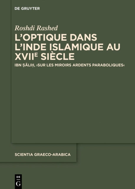 LOptique Dans lInde Islamique Au Xviie Siècle