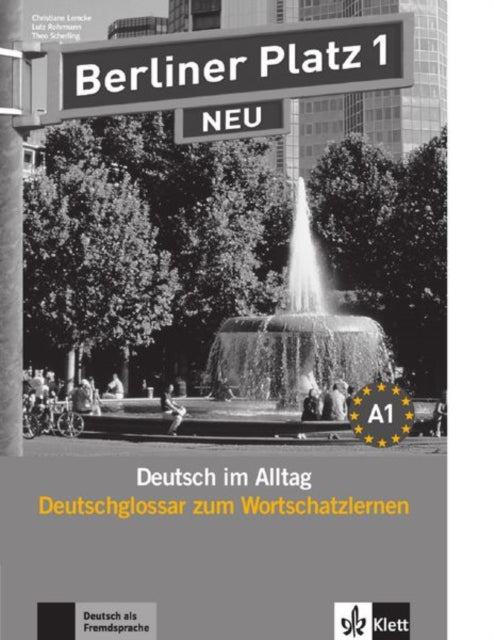 Berliner Platz NEU Deutschglossar zum Wortschatzlernen