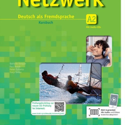 Netzwerk Kursbuch A2 mit 2 CDs Deutsch als