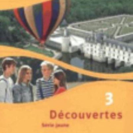 Dcouvertes Srie jaune 3 Schlerbuch