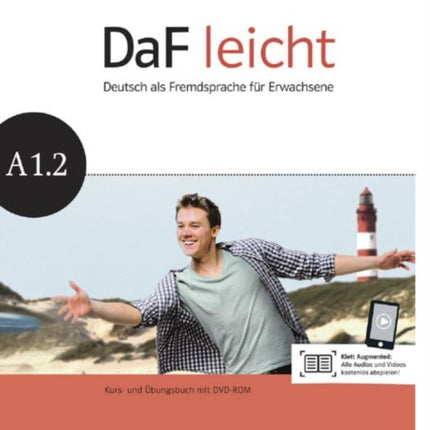 DaF leicht Kurs und Ubungsbuch A12 mit DVDRom