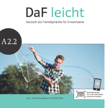 DaF leicht Kurs und Ubungsbuch A22 mit DVDRom