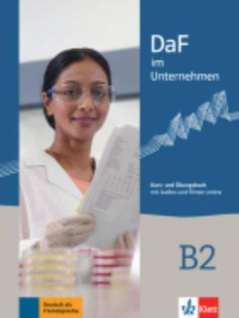 DaF im Unternehmen Kurs und Ubungsbuch B2  Audios und Filmen online