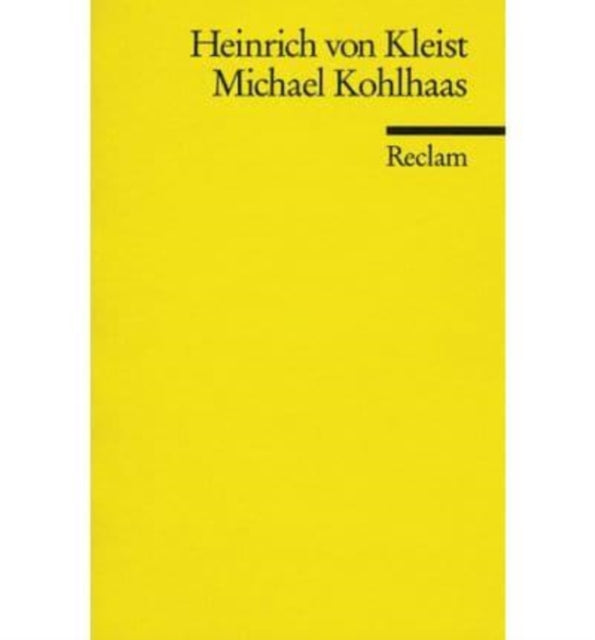 Michael Kohlhaas Aus einer alten Chronik