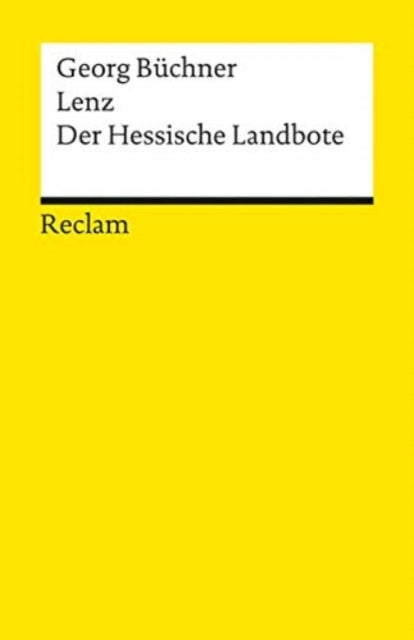 Der Hessische Landbote and Lenz der Landbote