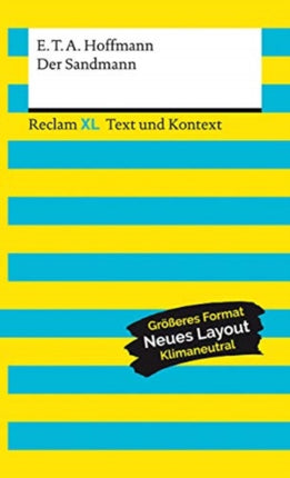 Der Sandmann Textausgabe mit Kommentar und Materialien Reclam XL  Text und Kontext