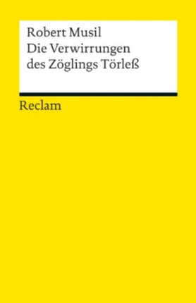 Die Verwirrungen des Zöglings Törleß