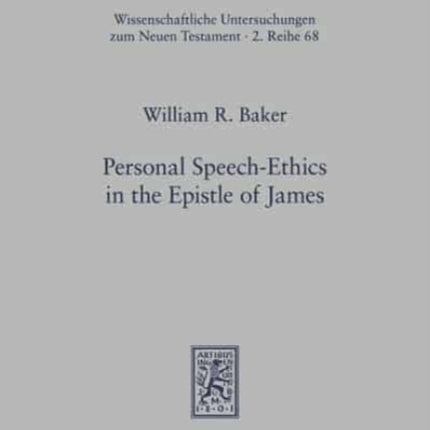 Personal Speech-Ethics in the Epistle of James