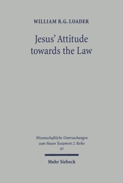 Jesus Attitude towards the Law