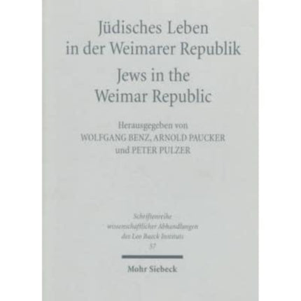 Jüdisches Leben in der Weimarer Republik /Jews in