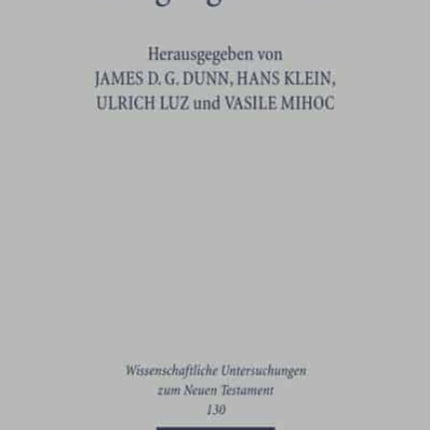 Auslegung der Bibel in orthodoxer und westlicher Perspektive: Akten des west-östlichen Neutestamentler-/innen-Symposiums von Neamt vom 4.-11. September 1998