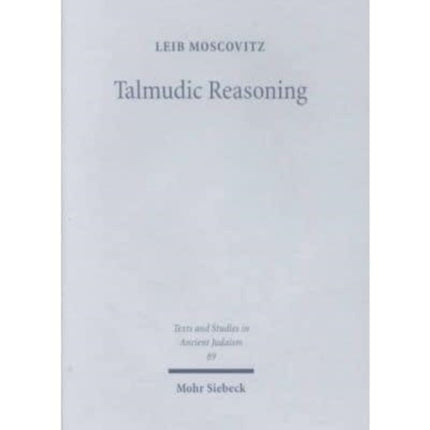 Talmudic Reasoning: From Casuistics to Conceptualization