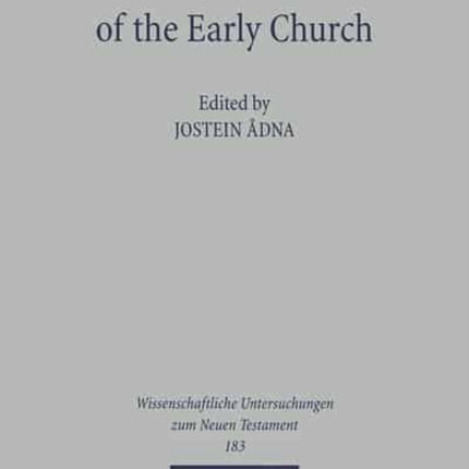 The Formation of the Early Church