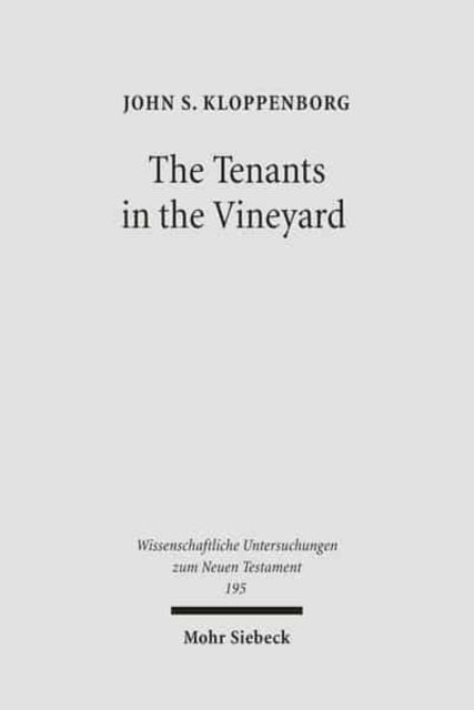 The Tenants in the Vineyard: Ideology, Economics, and Agrarian Conflict in Jewish Palestine