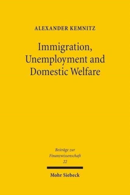 Immigration, Unemployment and Domestic Welfare