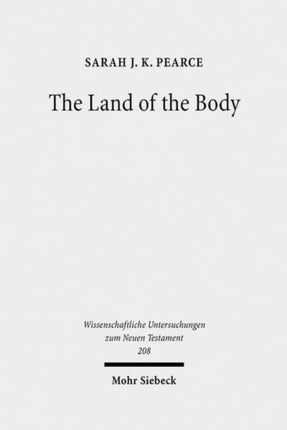 The Land of the Body: Studies in Philo's Representation of Egypt