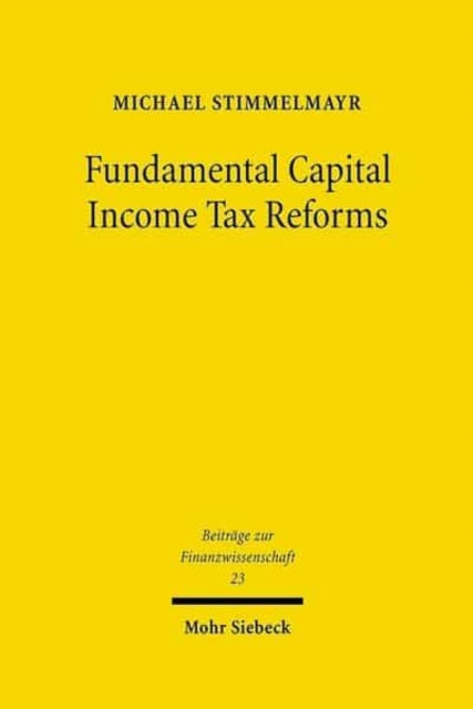 Fundamental Capital Income Tax Reforms: Discussion and Simulation using ifoMOD