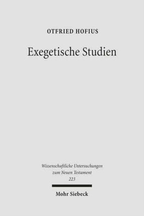 Exegetische Studien