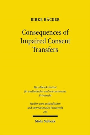 Consequences of Impaired Consent Transfers: A Structural Comparison of English and German Law