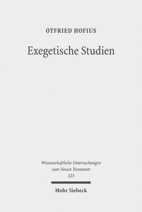 Exegetische Studien