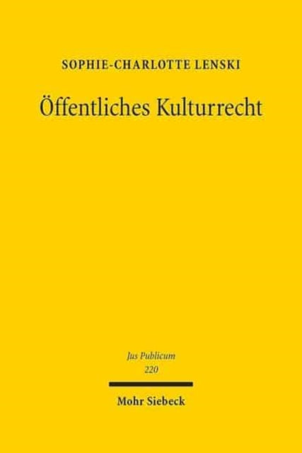 Öffentliches Kulturrecht: Materielle und