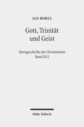 Gott, Trinität und Geist