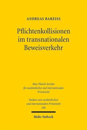 Pflichtenkollisionen im transnationalen