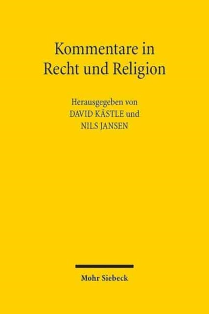 Kommentare in Recht und Religion