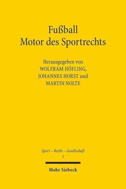 Fußball - Motor des Sportrechts