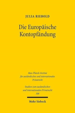 Die Europäische Kontopfändung