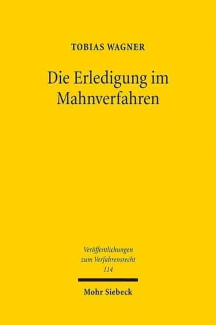 Die Erledigung im Mahnverfahren