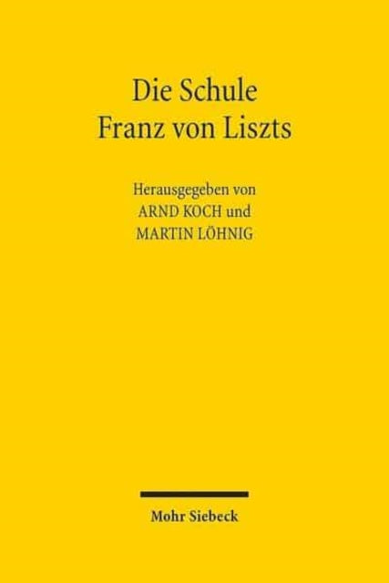 Die Schule Franz von Liszts: Spezialpräventive Kriminalpolitik und die Entstehung des modernen Strafrechts