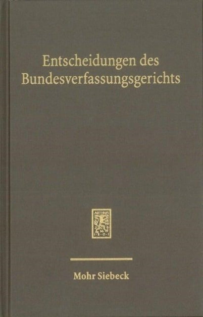 Entscheidungen des Bundesverfassungsgerichts (BVerfGE): Registerband zu den Entscheidungen des Bundesverfassungsgerichts, Band 131-140