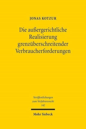 Die außergerichtliche Realisierung