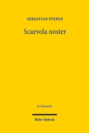 Scaevola noster: Schulgut in den 'libri disputationum' des Claudius Tryphoninus?