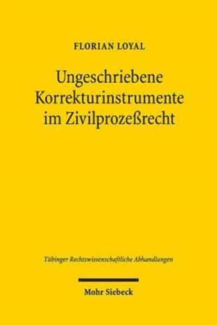 Ungeschriebene Korrekturinstrumente im