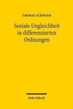Soziale Ungleichheit in differenzierten