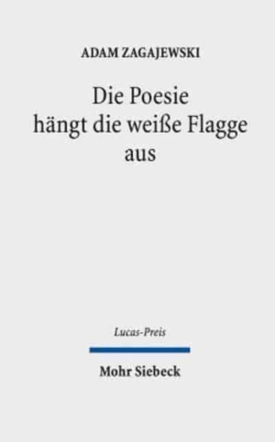 Die Poesie hängt die weiße Flagge aus