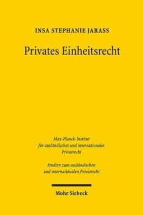 Privates Einheitsrecht