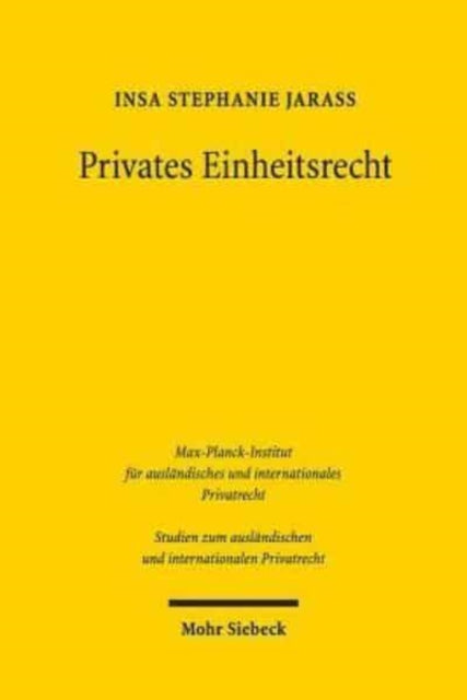 Privates Einheitsrecht