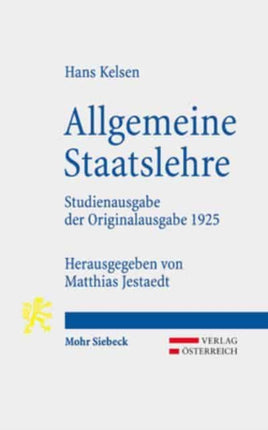 Allgemeine Staatslehre: Studienausgabe der
