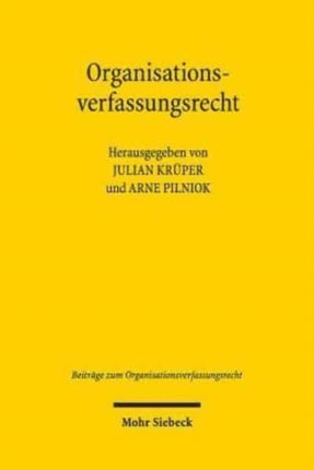 Organisationsverfassungsrecht: Wissenschaft -