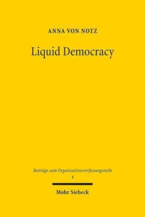 Liquid Democracy: Internet-basierte