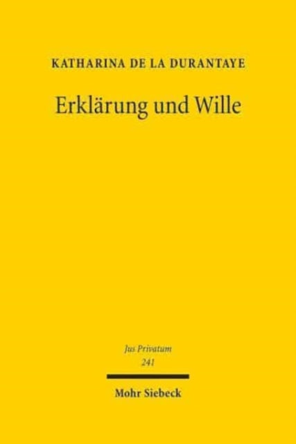 Erklärung und Wille