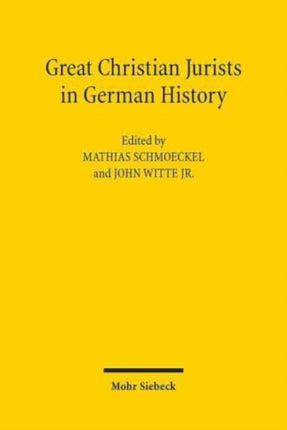 Great Christian Jurists in German History