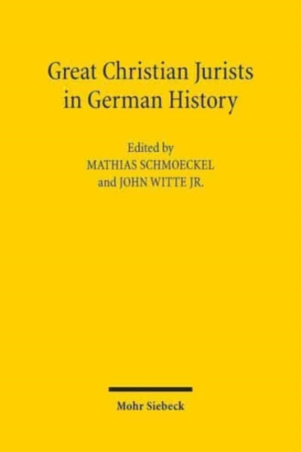 Great Christian Jurists in German History