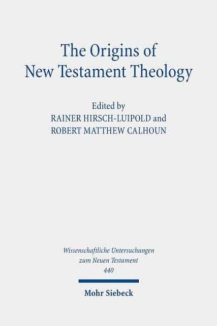 The Origins of New Testament Theology: A Dialogue with Hans Dieter Betz